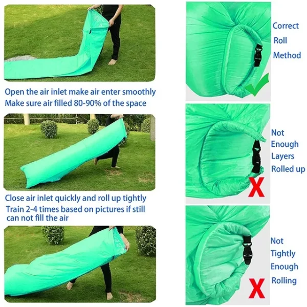 The Original Coochie Couch - Green - Image 6